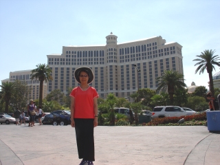 Mary at the Bellagio Hotel