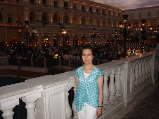 Courtyard in the Venetian Hotel