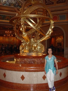Fountain in the Venetian Hotel